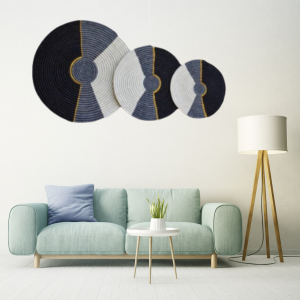 Geometrical Wave (set of 3)